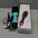 Aima Beauty One-Step Volumizer Hair Dryer Brush, 4-in-1 Upgrade Hot Air Brush for Less Frizz, More Shine, Oval Brush for Blowout, Light Green