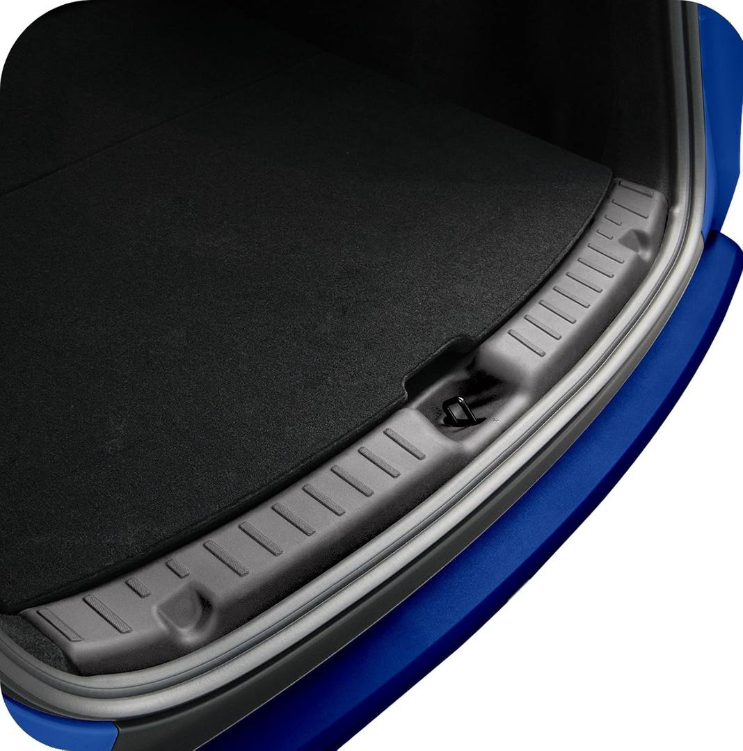 Spigen Rear Bumper Trunk Sill Guard Bumper Protection with Easy Glide Sliding Grooves for 2025/2026 Tesla Model Y Juniper Accessories (Premium & Performance 2025/2026) - Black