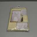 Today's Curtain, Silhouette Stripe Sheer Swag 38", Sage, 60" W x 38" L