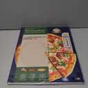 Pizza Pan - 14 Inch Nonstick Pizza Pan for Oven with Widen Handles for Cooking, Baking, and Grilling - Durable, Even Heating, Long-Lasting Kitchen Cookware (1, Black)