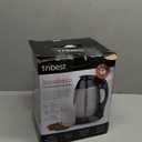 Tribest SB-132 Soyabella Automatic Soy and Other Plant-Based Milk Maker with Tofu Kit (White/Stainless Steel) (Large)