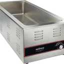Winco Electric Portable Food Pan Warmer, 1500 W, 120V, 4/3 Size
