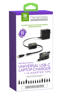 ReTrak 65W Universal Laptop Charger
