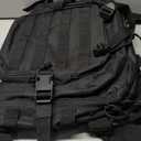 REEBOW GEAR Military Tactical Backpack Large Army 3 Day Assault Pack Molle Bag Backpacks (Black)