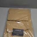 Juvale Felt Table Placemats Set of 8 for Dining Table and Kitchen Decor with Drink Coasters and Cutlery Pouches (Beige, 24 Pieces)