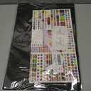 2 x 2026 Desk Calendar, Large Desktop/Wall Monthly Calendar (Jan. 2026 - Jun. 2027) 17'' x 12'' School Year Desk Planner for Teacher Family School Office Supplies (Black)