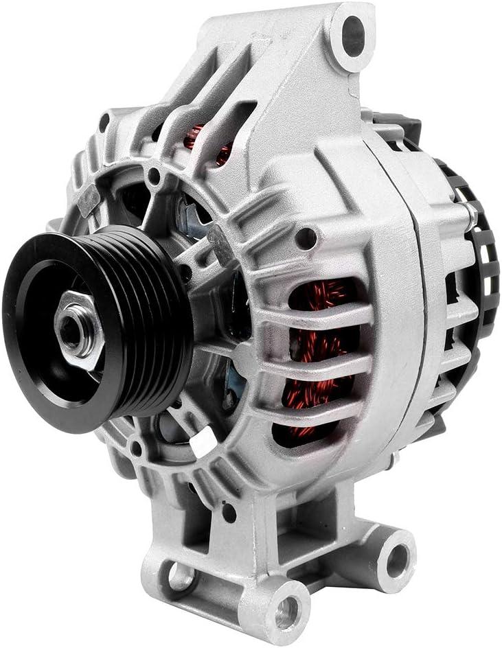 SCITOO High Output Car Alternator, 12V New Alternator Compatible with 2004-2006 For Chevrolet Colorado 2004-2006 For GMC Canyon 2006 For Isuzu i-280 2006 For Isuzu i-350 Replace 11047 AVA0064 (100A)