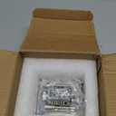 MINI V8 Engine Kit That Runs On Gas, Full-Metal Mechanical V8 Engine Model - Dynamic Running Simulation, Steampunk Collectible Desktop Decor & Ready-to-Play Gift for Adults & Enthusiasts