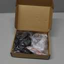 YLOLUL 48 Pcs Fluorescent Halloween Village Accessories Miniature All Saints' Day Figurines Glow in The Dark Mini Tombstones Skeleton Tiny Trees for Halloween Town Decorations Party Table Decor