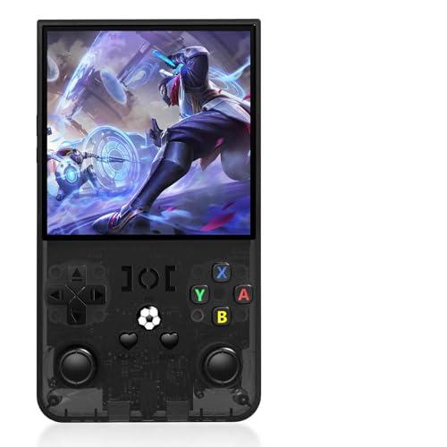 R36MAX Retro Handheld Game Console, Black