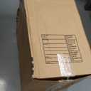 Favoto 6-Layers SUV Car Cover - Waterproof All Weather for Automobiles, Heavy Duty Outdoor Dust Rain Sun Protection Snowproof Car Tarp 4 Windproof Straps, Universal Fit for SUV (170-181 inch) (Black)