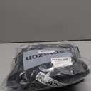 NICETOWN Living Room Blackout Curtains and Drapes, Black Solid Thermal Insulated Grommet Blackout Drapery Panels for Window (2 Panels, 34 inches Wide by 63 inches Long, Black)