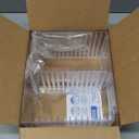STORi Stackable Clear Plastic CD Organizer with Rubber Feet | Rectangular Jewel Cases Holder Perfect for Theatre Room | Holds up to 30 CD Cases | Made in USA