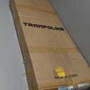 CLORIS 45'' Rebounder Trampoline for Adults - Max Load 450lbs, Trampoline with Adjustable Foam Handle Indoor/Outdoor Fitness Body Exercise (Red)