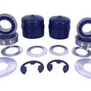 DEEG 4PCS Front Wheel Bushing to Bearing Conversion Kit Replaces Craftsman, Sears, AYP, Poulan, Husqvarna 9040H - 9040-H - OEM Upgrade