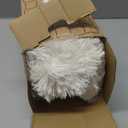 Bedsure GentleSoft Fluffy Cream Throw Blanket Decorative Blankets for Bed Couch Sofa, Cream Decor Sherpa Fleece Soft Cozy Fuzzy Plush Thick Warm Faux Fur Decorations, Ivory Girl Gifts, 50x60