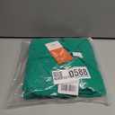 2 Piece Tennis Dress for Women High Waist Pleated Tennis Skirt with Shorts Short Sleeve Crop Golf Workout Skirts Sets (Green, XL)