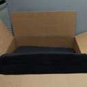 HOMBYS 3-in-1 Recliner Seat Cushion with Lumbar Support Pillow & Footrest, Multi-Functional Adjustable Height 2" to 6" for You to Choose, Non-Slip Foam Chair Cushion for Elderly, Black