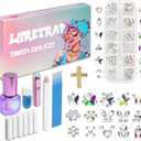 Luretrap Y2K Trendy 30 Pieces Crystal Tooth Gem Kit - Unleash Your Sparkly Smile, NTGK-24462