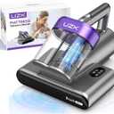 Bed Vacuum Cleaner Mattress Vacuum Cleaner,16Kpa Powerful Handheld Vacuums with UV-C Light & Double Dust Cup & High Heating & Ultrasonic & Anion for Bed Sofa