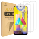 Mr.Shield [3-Pack] Designed For Samsung Galaxy M31 [Tempered Glass] [Japan Glass with 9H Hardness] Screen Protector with Lifetime Replacement Set Of 3
