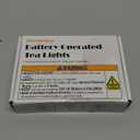 Homemory 11-Pack Flameless LED Tea Lights Candles Battery Operated, 200+Hour Fake Electric Candles TeaLights for Votive, Aniversary, Wedding Centerpiece Table Decor, Funeral, Halloween, Christmas (Bright Amber Glow White Body)