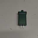 Enhon 29V LED Power Supply, UL Certification LED Transformer Replacement Class 2 Power Supply, Low Voltage Transformer US Plug Adapter for Christmas Tree Light, Green, Left Positive(TS-18WL29V)