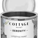 Serenity Silk All-in-One Mineral Chalk Paint for Furniture, Home Decor, Cabinets and DIY Crafts - Built-in Topcoat - (16oz, Marshmallow)