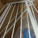 Regalo Safety 36" Extra Tall Baby Gate for Doorways & Bottom of Stairs, Pressure Mounted Walk Through Gate for Babies, Toddlers & Pets, Tested & Safe for 30 Years, American Designed, American Owned