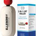 Reusable Lint Rollers for Pet Hair Remover for Laundry - White - Enduring Sticky Washable Lint Roller for Clothes, Fabric Pilling Remover for Clothes- Roller Travel Size, Large Lint Roller