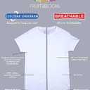 Fruit of the Loom Mens T-Shirts 3-Pack Breathable Cotton Undershirts Tall Man White, 3X-Large Tall