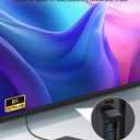 8K Right Angle HDMI Cable 3.3FT, 90 Degree HDMI 2.1 Cable Ultra High Speed HDMI to HDMI Cord (8K@60Hz, 4K@120Hz/60Hz, eARC, Dynamic HDR, 3D) for HDTV, Monitor, PS5/PS4, Laptop, PC