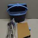 Broom and Dustpan Set for Home 2026 Indoor Outdoor Broom with Dustpan Combo Set Upright Dust Pans with Long Handle Angle Broom for Kids Garden Pet Hair Lobby Wood Floor Kitchen