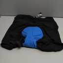 Ohuhu Padded Bike Shorts for Men 3D Padding Mens Cycling Biking Underwear (X-Large, Black)