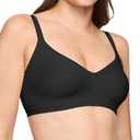 Warner's Women's Blissful Benefits Underarm-Smoothing with Seamless Stretch Wireless Lightly Lined Comfort Bra Rm3911w L