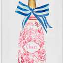 'Flirty Champagne Cheers'| Canvas Art | Stupell Industries | 16 x 24 Inches, Easy to Hang and Sturdy, Made in USA, by Mercedes Lopez Charro