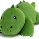 SQEQE Weighted Stuffed Animals Dinosaur Plush, Weighted Stuffed Animals Dino Plushies for Cozy Comfort, Soft T-Rex Pillow Toy for Kids Adults, Valentines & Birthday Gifts 9.8 Inch, 0.8 Lb