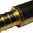 10 PIECES XFITTING 1/2" PEX X 1/2" MALE SWEAT ADAPTERS BRASS CRIMP FITTINGS - BRASS (0.5 Inch)