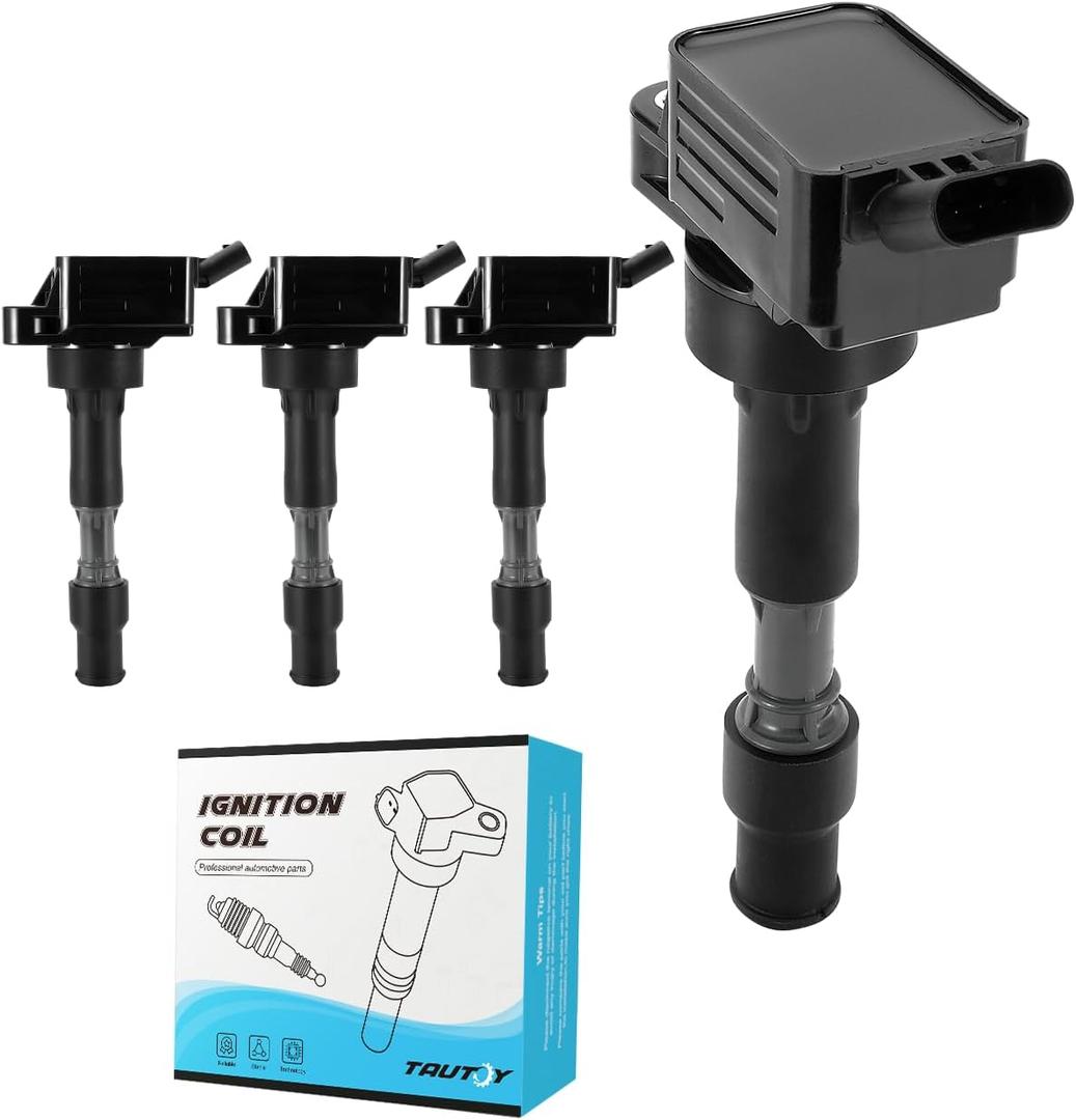 Set of 4 UF816 Ignition Coil Pack (2.0L ONLY) For Hyundai Elantra 2017-2020,Kona 2018-2021,Sonata 2016-2019,Veloster 2019-2021; For Kia Forte Optima 2017-2020,Soul 2020-2022,# 273002E601