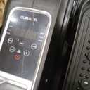 Under Desk Elliptical Machine, Electric Seated Pedal Exerciser, Mini Elliptical Leg Exerciser with Remoter, 12 Level Speeds, Forward & Reverse Direction, Manual & Auto Mode for Home Office