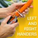 LURCH Germany Universal Ultra Sharp Stainless Steel Vegetable Y Peeler for Potatoes, All Fruits & Veggies | Non-Slip Comfortable Handle | 5.1 x 2.3 Inches / 13 cm x 6 cm - Black