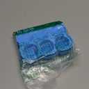 Ice Cube Tray, Mikiwon 2 inch Rose Ice Cube Trays With Covers, 3 Cavity Silicone Rose Ice Tray & 3 Diamond Ice Ball Maker, Easy Release Large Ice Cube Form for Chilled Cocktails, Whiskey Juice (Blue)