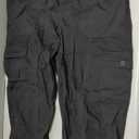 Bermuda Cargo Shorts for Women with 6 Pockets Knee Length Twill Half Casual Dressy Shorts Pants Bottoms (XX-Large)