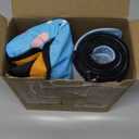 Elevated Inflatable Dog Cone Collar Alternative After Surgery, Dog Donut Collar, Soft Pet Cone to Stop Licking for Small Medium Large Dogs (L(Neck 12"-16"))