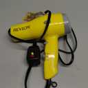 REVLON Compact Hair Dryer | 1875W Lightweight Design, Perfect for Travel, (Yellow)