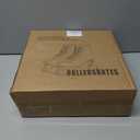 Risup Roller Skates for Women & Men - Cowhide High-Top Shoes, Classic Double-Row Four-Wheel Skates for Men, Girls & Unisex - Christmas, Size: 44 - 10.63in - Women's 10.5 / Men's 8.5