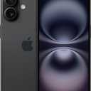 Apple iPhone 16, US Version, 128GB, Black - Unlocked (Renewed Premium)