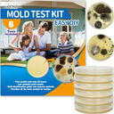 Mold Test Kit for Home -DIY Mold Testing Kit with 6 Individual Tests-Black Mold Detector-Indoor Air Quality Tester-Mold Identification Guide-Free Lab Analysis-Fast and Reliable Mold Detector at Home