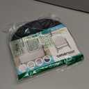 Beberoad Love Bassinet Mosquito Net Cover - Breathable Mesh Canopy with 2-Way Zipper for Baby Cribs, Bedside Sleepers & Travel Cribs (Black)