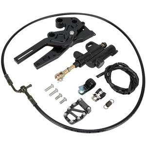 CHANGCHENG Dirt Bike SurRon Rear Foot Brake Kit Aluminum CNC for Surron Light Bee X/S Segway X160/X260 Electric Dirt Bike Black